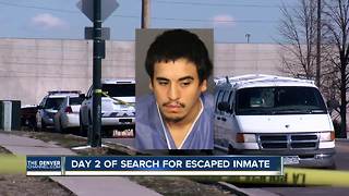 Day 2 of search for escaped inmate