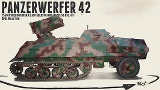 Panzerwerfer 42 Maultier Walkaround - Musée Des Blindes.