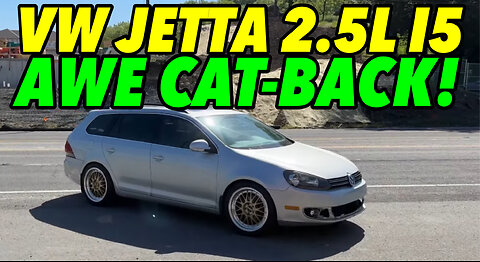 2011 VW Jetta 2.5L SE I5 w/ AWE CAT-BACK EXHAUST!