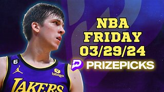 #PRIZEPICKS | BEST PICKS FOR #NBA FRIDAY | 03/29/24 | BEST BETS | #BASKETBALL | TODAY | PROP BETS