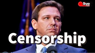 💥'Twitter is not even close to most censorship that's going on': Ron DeSantis speaks out | LiveFEED®