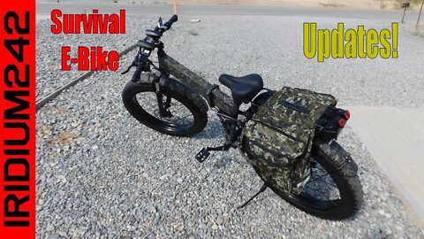 Upgrades To The Survival Ebike And Lighting!