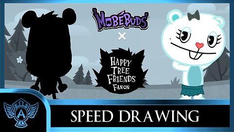 Speed Drawing: Happy Tree Friends Fanon - Polly | Mobebuds Style