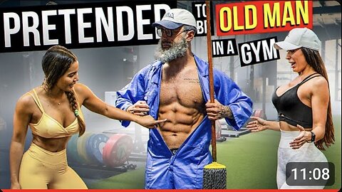 Elite Powerlifter Pretended to be an OLD MAN CLEANER #6 _ Anatoly GYM PRANK