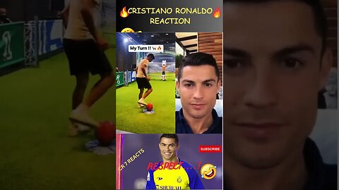 RONALDO REACTION VIDEO 😂😂😂 #shorts #ronaldo #football #messi #nymar #new #soccer