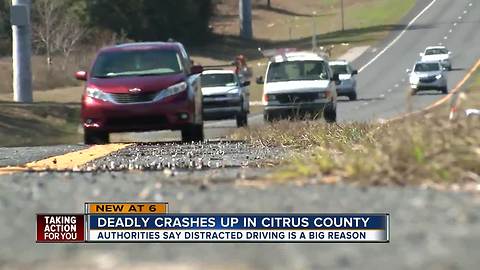 Deadly crashes up in Citrus County