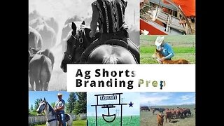 Branding Week Preparations - Ag Shorts