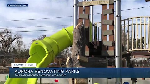 Aurora renovated four parks in 2020