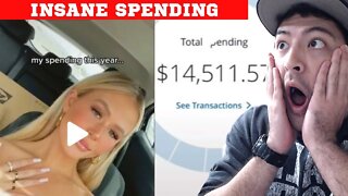 BLONDE GIRL SPENDS INSANE MONEY!