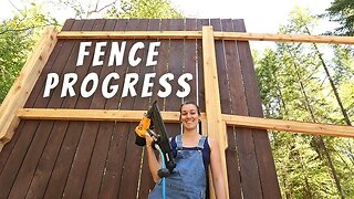 Will We Have Enough Wood To Finish The Fence? | Building a Fence From Milled Lumber | Woodmizer LT10