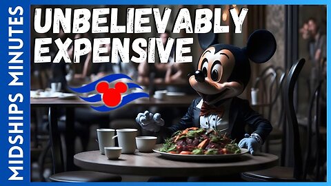 The MICKEY TAX Just got HIGHER Over at Disney Cruise Line #disneycruise
