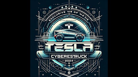 Exclusive view of the Tesla Cybertruck live Presentation 2024 !