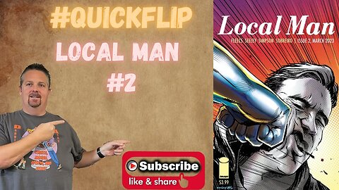 Local Man #2 Image Comics #QuickFlip Comic Book Review Tim Seeley,Tony Fleecs #shorts