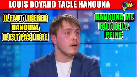 EN DIRECT LOUIS BOYARD RELANCE CYRIL HANOUNA #tpmp #bolloré
