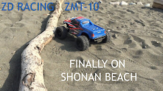 ZD-Racing ZMT-10 / 10427 - S / 9106, 2S Lipo Finally on Shonan Beach!
