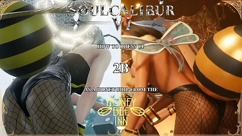 SoulCalibur VI — How to Dress Up 2B as a "FFVII" "Honeygirl" | Xbox Series X (Sunday Lifestream #29)