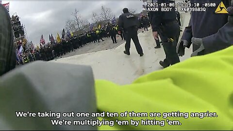 DC MPD Officers Admit Hitting and Inciting Innocent People [A Clip from J6: A True Timeline]