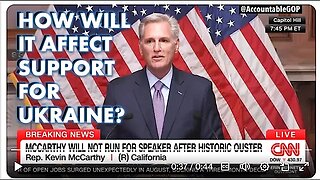 McCarthy Removed from Office: What this Means for Ukraine