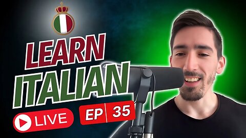 Learn Italian LIVE #35 | IN CITTÀ 🚕