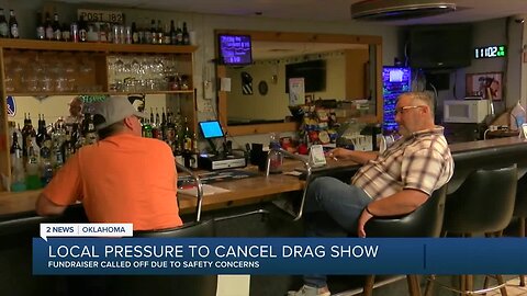 Local pressure to cancel drag show