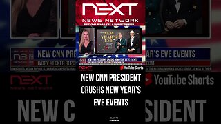 New CNN President CRUSHS New Year’s Eve Events #shorts