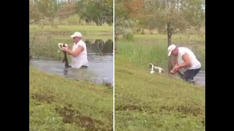 man saves animals from traps! good deed for life