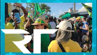 TERÇA DE PROTESTOS EM ITAJAÍ - SC - VEJA AS IMAGENS