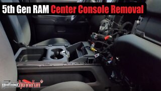 2019+ 5th GEN Ram 2500 / 3500Heavy Duty Center Console REMOVAL Tips | AnthonyJ350