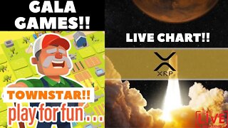 Towstar On Gala Games - XRP Live Chart #xrp #youtubefeed #crypto #gala