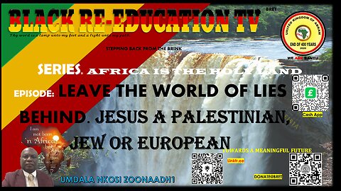 LEAVE THE WORLD OF LIES BEHIND. JESUS A PALESTINIAN, JEW OR EUROPEAN