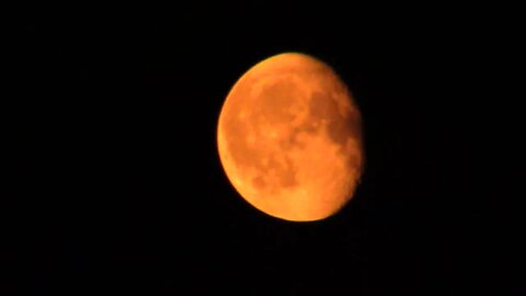 Catching the Red Moon on my [old] New Camera at 2 AM