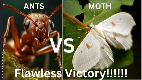 garden ants DESTROY white moth and drag it to HELL! #ants #feeding #nature