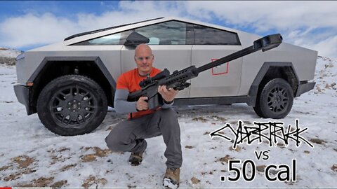 Is the Cybertruck *ACTUALLY* bulletproof?! (vs.50 cal rifle)