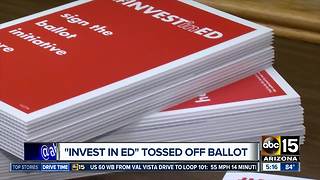 'Invest In Ed' tossed off ballot