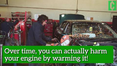 Everything you know about warming your car up in the morning is wrong!