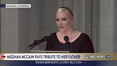 Meghan McCain pays tribute to her father
