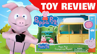 Peppa Pig's Campervan Playset Review - Toy Review & Imaginative Playtime!