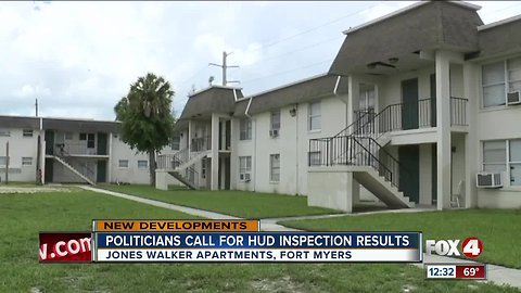Politicians call on HUD to inspect low income housing complex