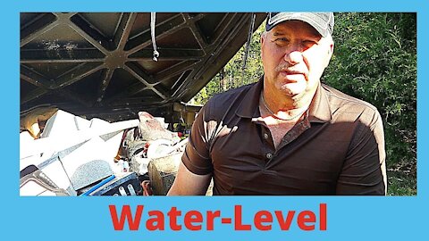 How To Use A Water Level To Level A Mobile Home, Home, or Building - Setting Up a Water Level