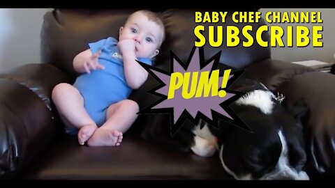 Baby Laughing with Sounds of Farts - BABY CHEF CHANNEL