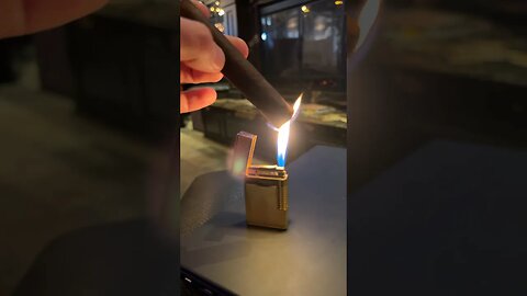 Tabletop Lighter? #cigars #shorts #fireplace