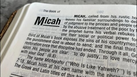 Micah 1-2