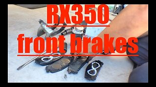 SIMPLE Front Brake Pads Rotors REPLACEMENT Lexus RX350√ Fix it Angel