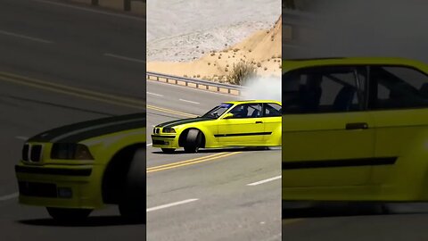 Canyon Drifting | BMW E36 M3 #shorts #assettocorsa #forzahorizon5 #drift #drifting #driftcar #bmw