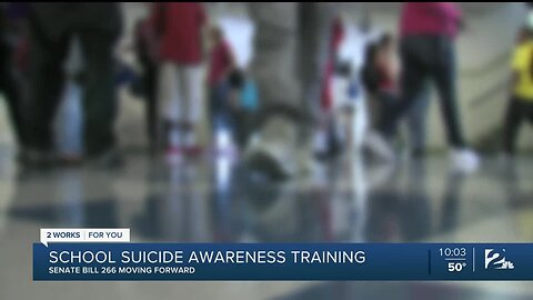 Senate Passes School Suicide Awareness Training