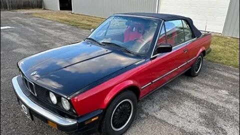 1989 BMW 3 SERIES 2DR CONVERTIBLE 325IC