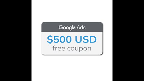Get 500$ GOOGLE AD Credit Free 2022