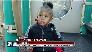 3-year-old boy found stabbed to death in Inkster, mother in custody