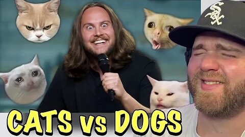 WHATS BETTER? Cats vs Dogs? | Zoltan Kaszas On Why Cats Are Better Than Dogs - Dry Bar Reaction
