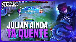 JULIAN AINDA DERRETE MUITO NA JUNGLE OLHA ISSO | MLBB